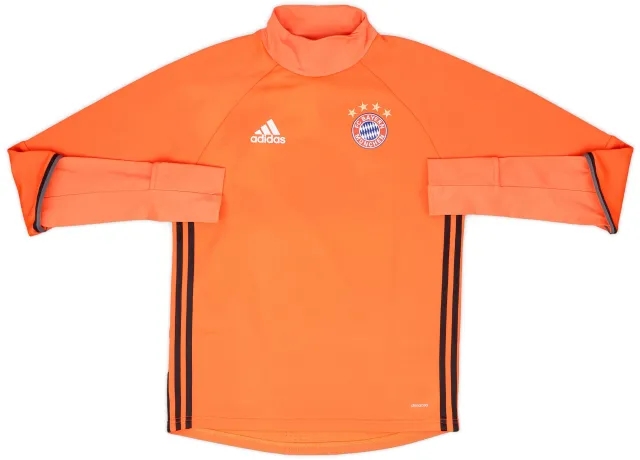 2016-17 Bayern Munich adidas Drill Top - 8/10 - (S)