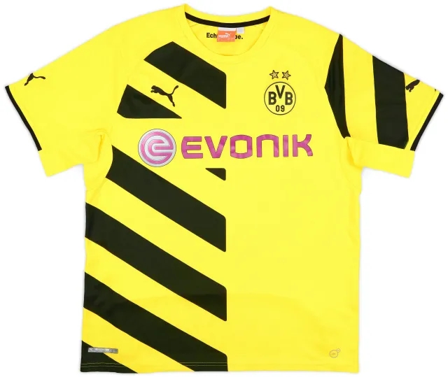 Puma 2014-15 Borussia Dortmund Home Shirt - 6/10 - (L)