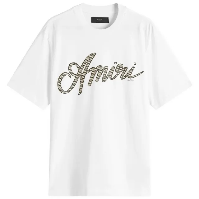 AMIRI Men's Script T-Shirt White