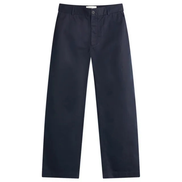 Studio Nicholson Men's Bosworth Chino Pants Darkest Navy