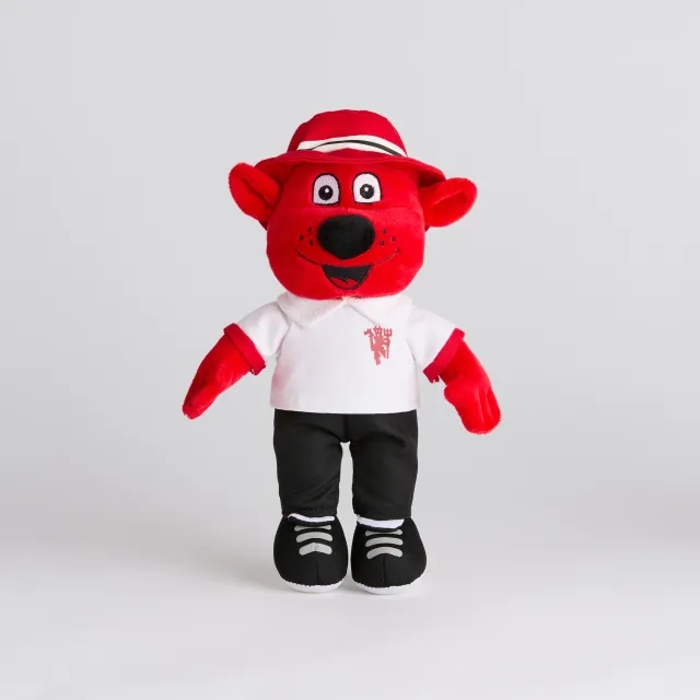 KEEL Manchester United Bucket Hat Fred the Red Plush Red