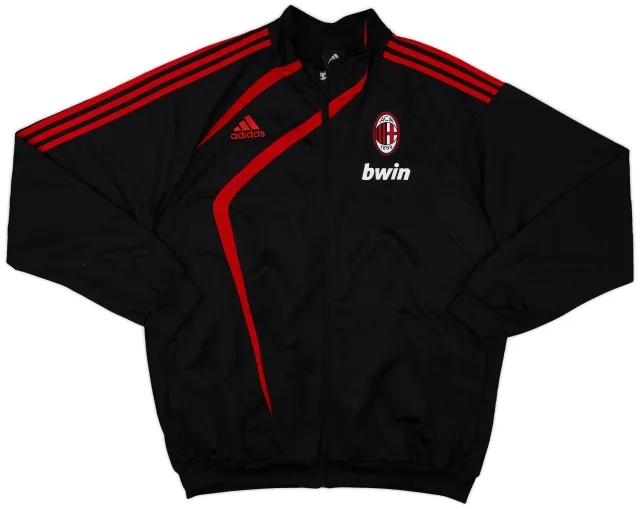 2009-10 AC Milan adidas Track Jacket - 7/10 - (XL)