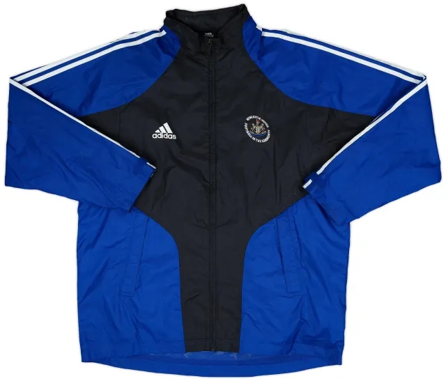 2004-05 Newcastle Football In The Community Adidas Rain Jacket - 8/10 - (L)