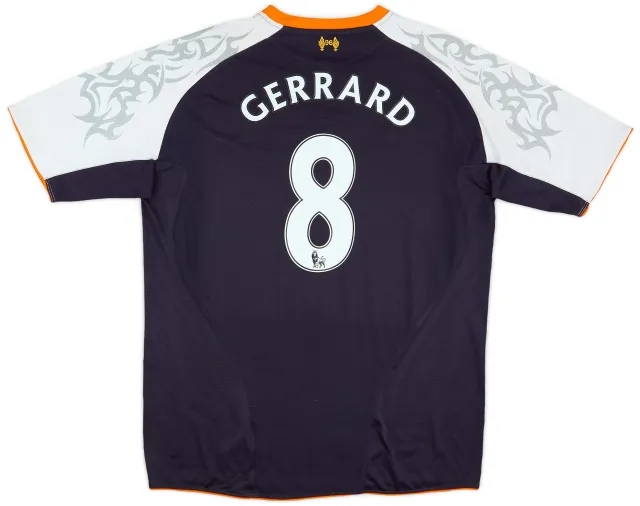2012-13 Liverpool Third Shirt Gerrard #8 - 6/10 - (XXL)