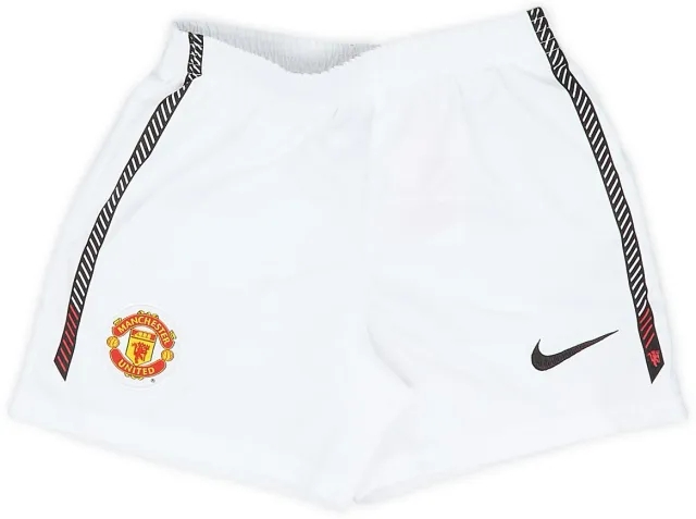 Nike 2010-11 Manchester United Home Shorts - 9/10 - (3-4 Years)