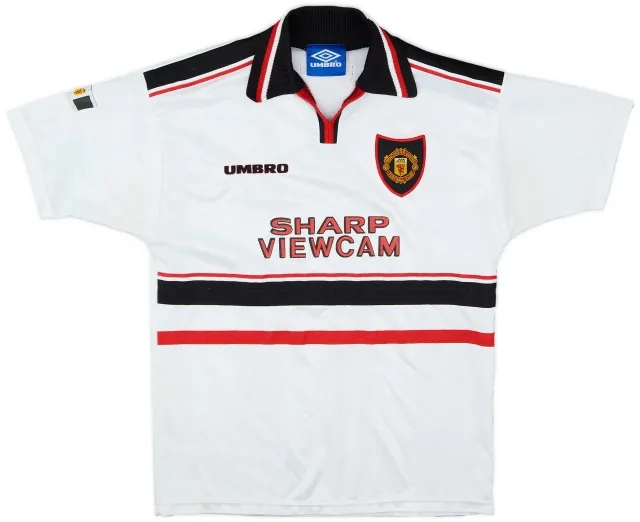 Umbro 1997-99 Manchester United Away Shirt - 7/10 - (L.Boys)
