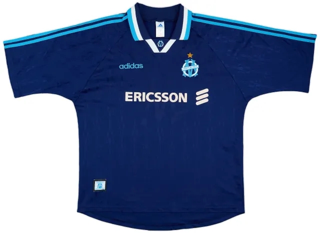 adidas 1997-98 Olympique Marseille Third Shirt - 9/10 - (XL)