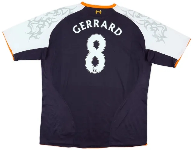 2012-13 Liverpool Third Shirt Gerrard #8 - 5/10 - (3XL)