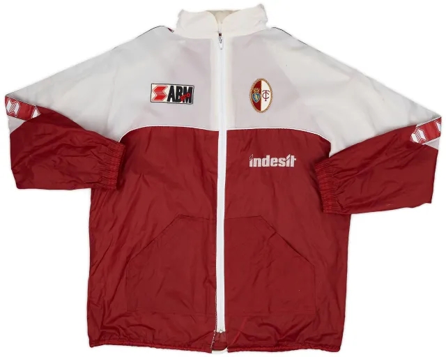 Jacket/Coat 1991-92 Torino ABM Hooded Rain Jacket - 5/10 - (S)