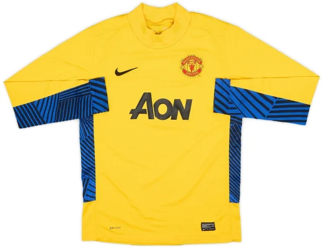 Nike 2011-12 Manchester United GK Shirt - 8/10 - (L.Boys)