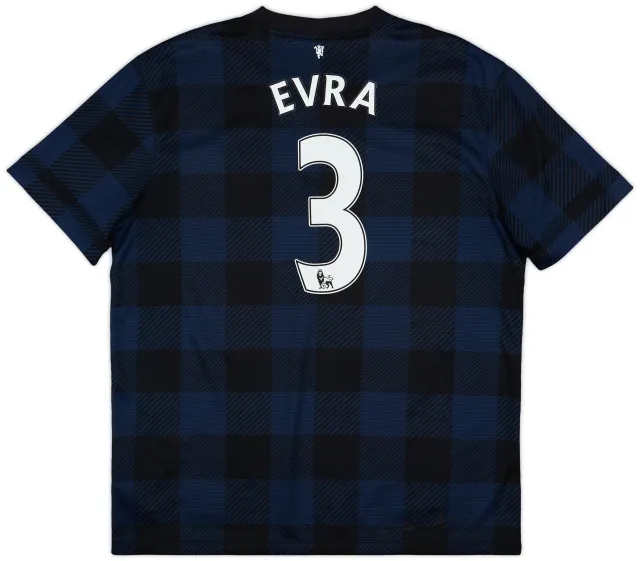 Nike 2013-14 Manchester United Away Shirt Evra #3 - 8/10 - (XL)
