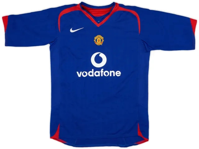 Nike 2005-06 Manchester United Away Shirt - 8/10 - (XL.Boys)
