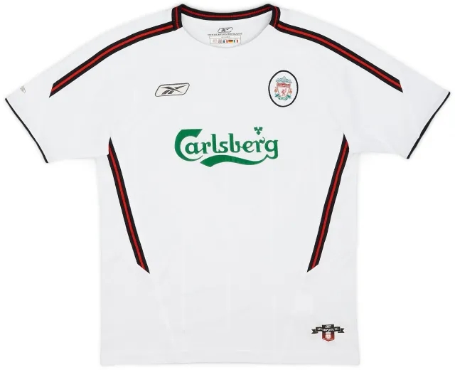 Reebok 2003-04 Liverpool Away Shirt - 8/10 - (L.Boys)