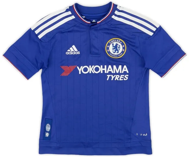 adidas 2015-16 Chelsea Home Shirt - 7/10 - (7-8 Years)