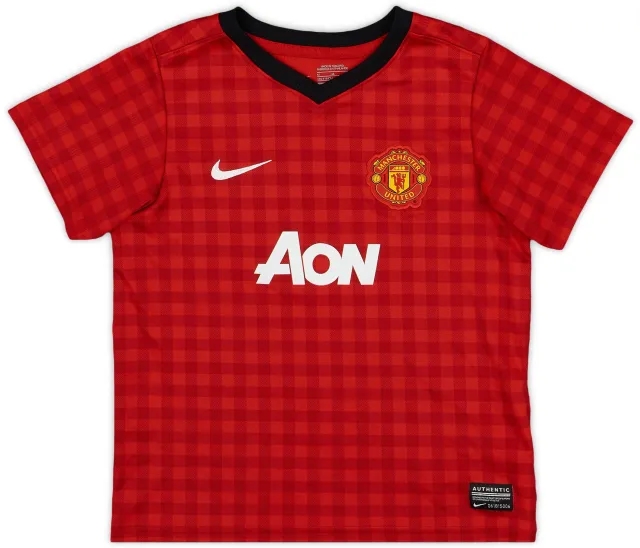 Nike 2012-13 Manchester United Home Shirt - 6/10 - (5-6 Years)