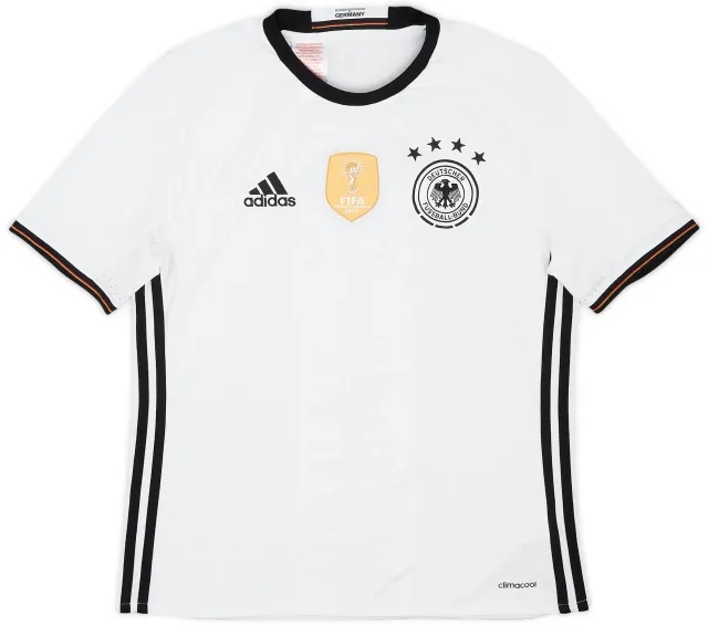 adidas 2016-17 Germany Home Shirt - 9/10 - (L.Boys)