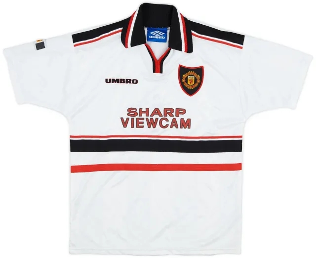 Umbro 1997-99 Manchester United Away Shirt - 7/10 - (L.Boys)