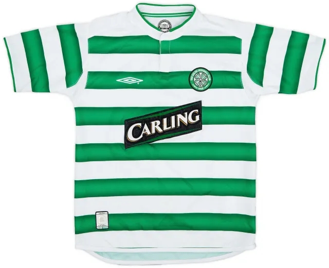 Umbro 2003-04 Celtic Home Shirt - 6/10 - (M.Boys)