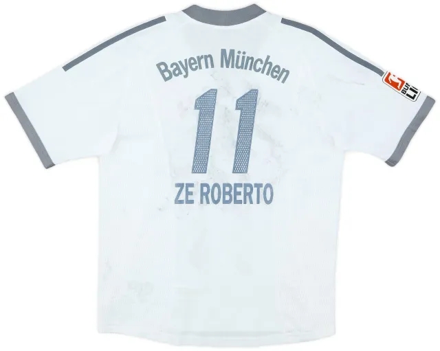 adidas 2002-03 Bayern Munich Away Shirt Ze Roberto #11 - 4/10 - (Y)