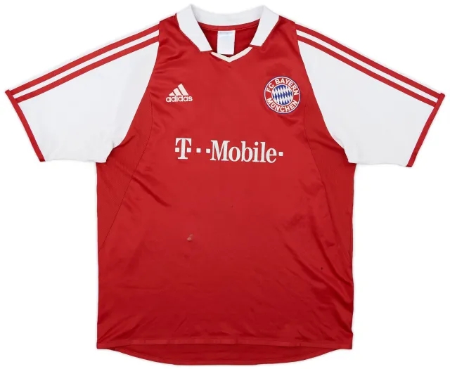 adidas 2003-04 Bayern Munich Home Shirt Ballack #13 - 4/10 - (XL.Boys)