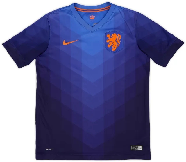Nike 2014-15 Netherlands Away Shirt - 7/10 - (L.Boys)