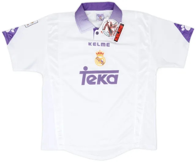 Kelme 1997-98 Real Madrid Home Shirt (L)