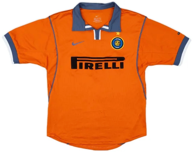 Nike 2000-01 Inter Milan Third Shirt - 8/10 - (M.Boys)