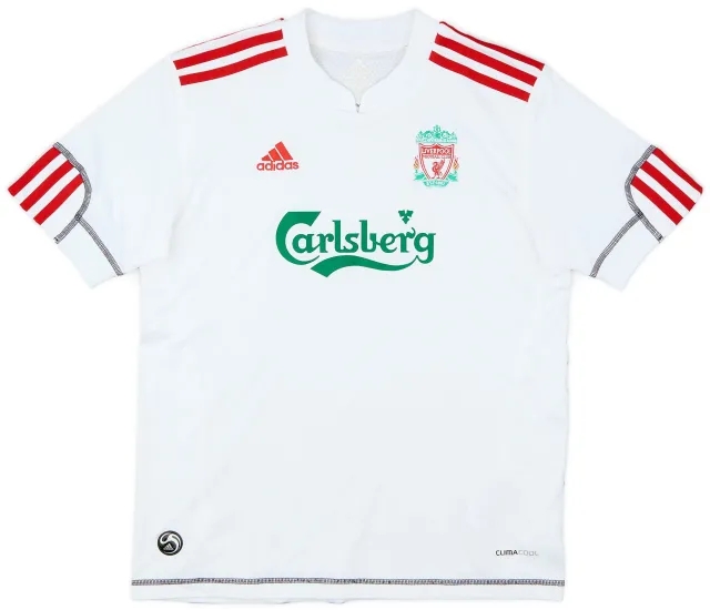 adidas 2009-10 Liverpool Third Shirt - 8/10 - (M.Boys)