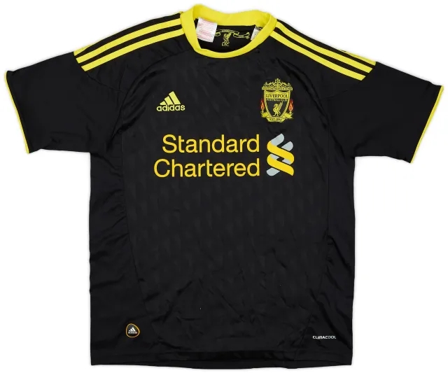 adidas 2010-11 Liverpool Third Shirt - 6/10 - (L.Boys)