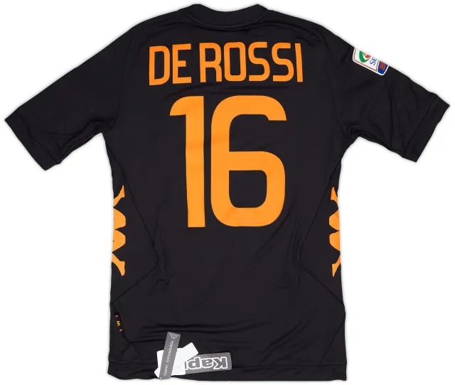 Kappa 2011-12 Roma Third Shirt De Rossi #16 (M)