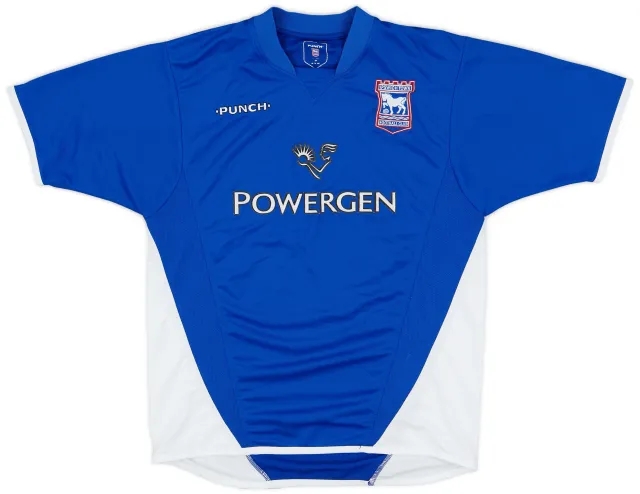 2003-05 Ipswich Home Shirt - 8/10 - (L.Boys)