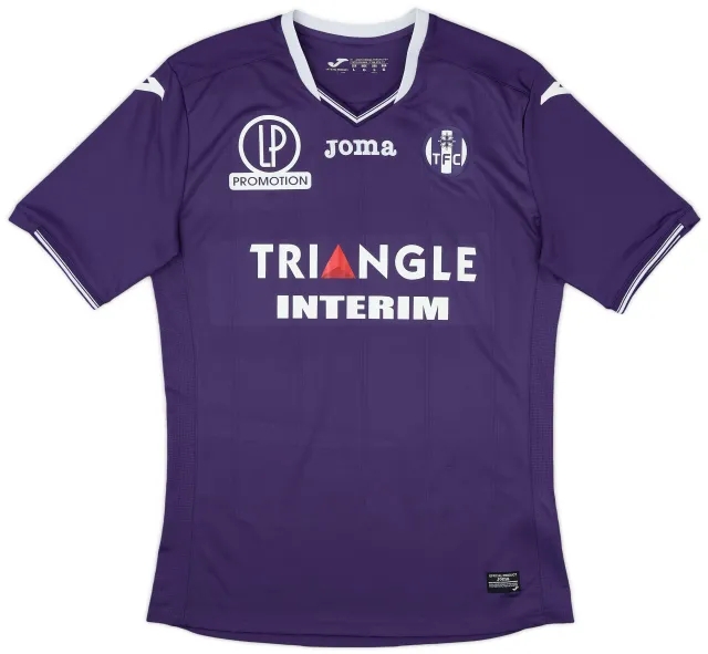 Joma 2017-18 Toulouse Home Shirt - 8/10 - (L)