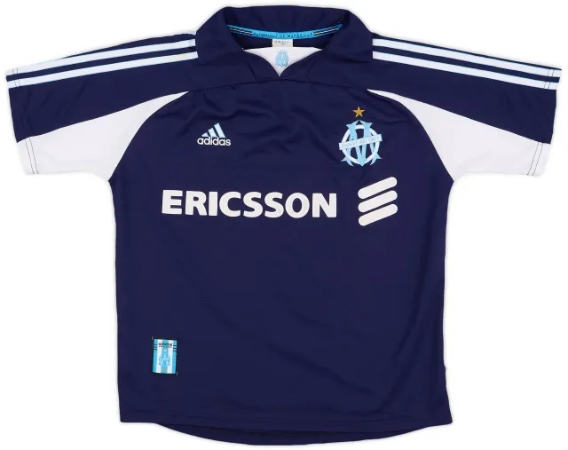 adidas 1999-00 Olympique Marseille Away Shirt - 8/10 - (XL.Boys)