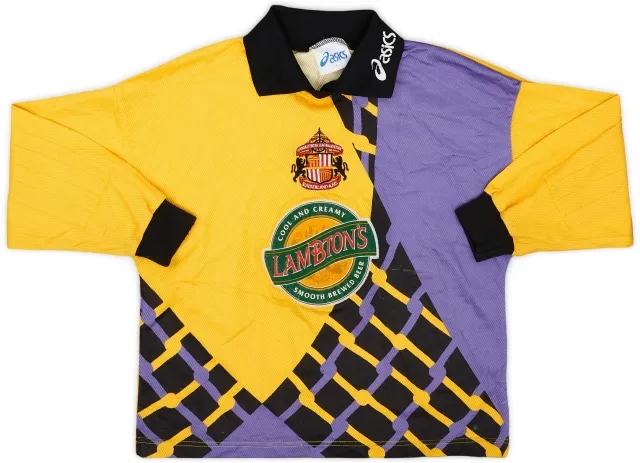 Asics 1997-98 Sunderland GK Shirt - 8/10 - (L.Boys)