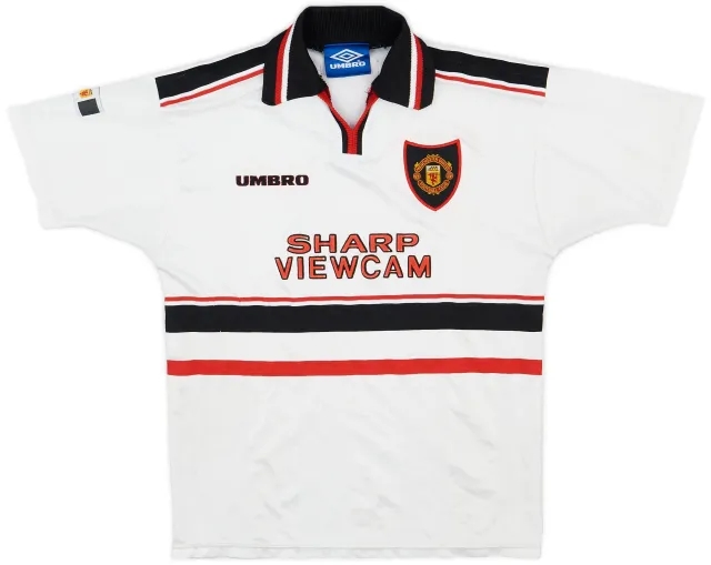 Umbro 1997-99 Manchester United Away Shirt - 6/10 - (L.Boys)