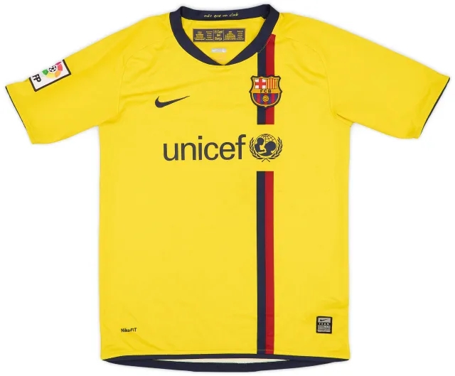 Nike 2008-10 Barcelona Away Shirt - 6/10 - (L.Boys)