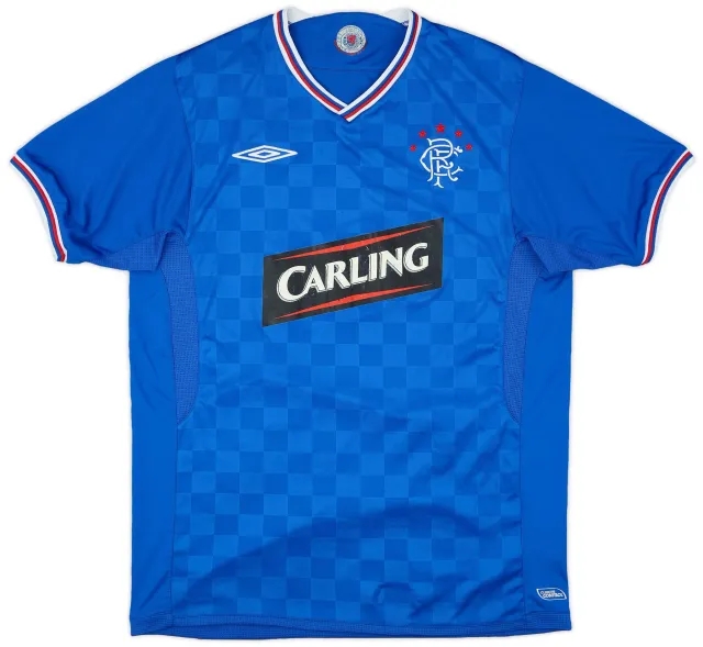 Umbro 2009-10 Rangers Home Shirt - 7/10 - (M)