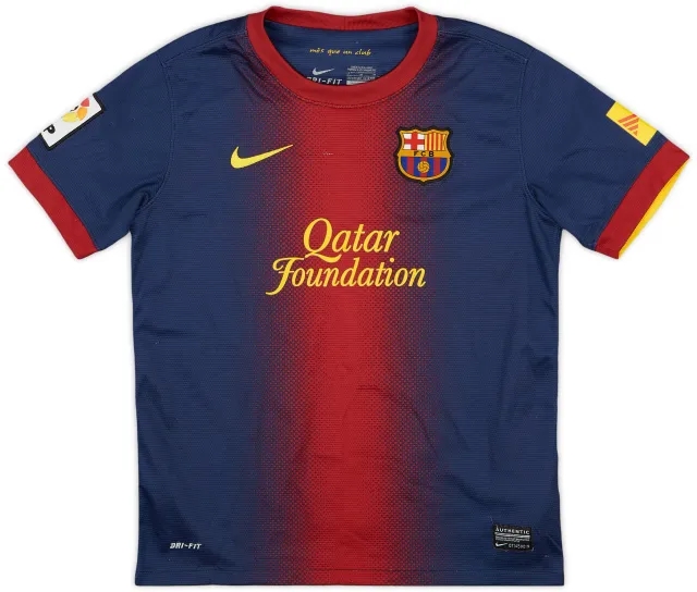 Nike 2012-13 Barcelona Home Shirt - 6/10 - (M.Boys)