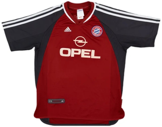 adidas 2001-02 Bayern Munich Home Shirt - 6/10 - (XL.Boys)