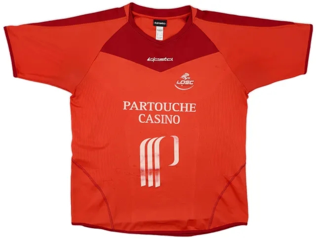 2005-06 Lille Home Shirt - 5/10 - (XL)