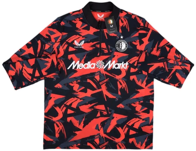 2024-25 Feyenoord Castore 1/4 Zip Training Top (XXL)