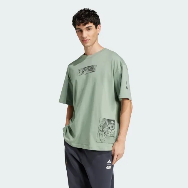 adidas Men Star Wars The Mandalorian Loose Fit Tee