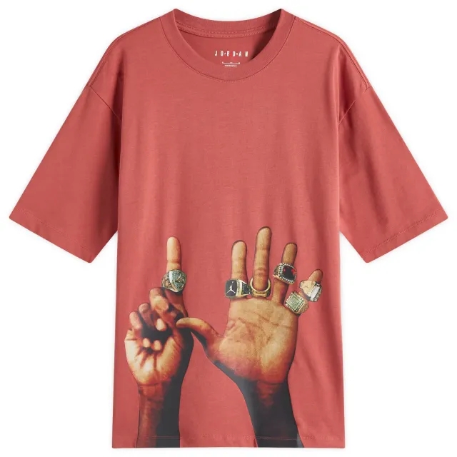 Nike Jordan Jordan Graphic T-Shirt In Rust-Red