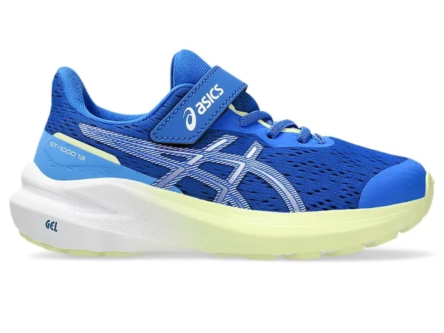 Asics Younger Kids Gt-1000 13 Running Shoes in Blue/White