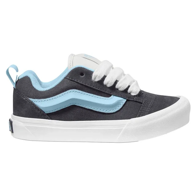 Vans - Kids Knu Skool Shoes (4-8 Years), Grey