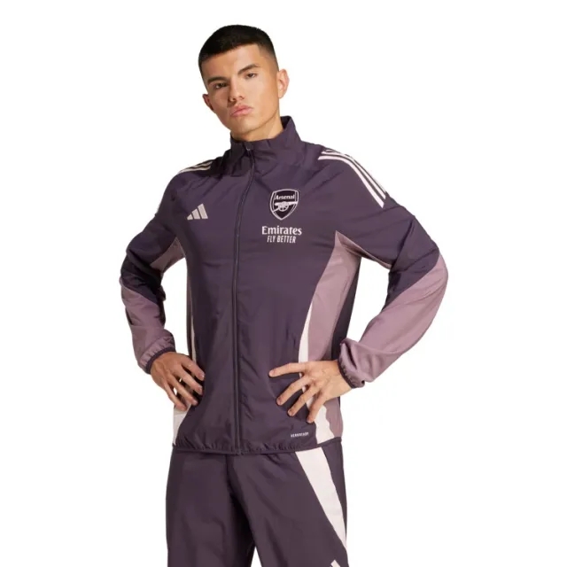 adidas Arsenal Training Jacket Presentation Tiro 24 - Purple - ['Purple']