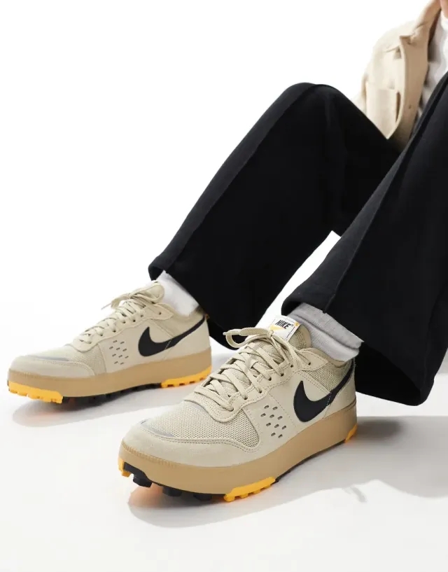 Nike C1ty Trainer In Light Khaki-Black