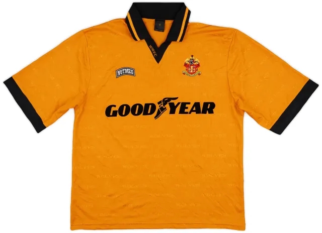 1995-96 Wolves Home Shirt - 9/10 - (L/XL)
