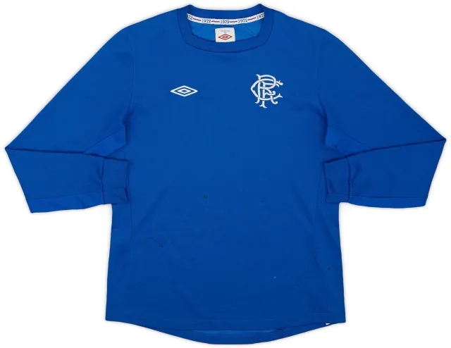 Umbro 2012-13 Rangers Home L/S Shirt - 5/10 - (XL.Boys)
