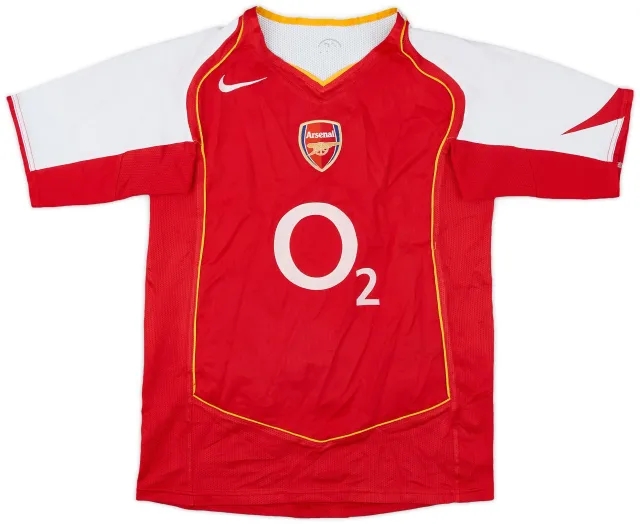 Nike 2004-05 Arsenal Home Shirt - 7/10 - (M.Boys)